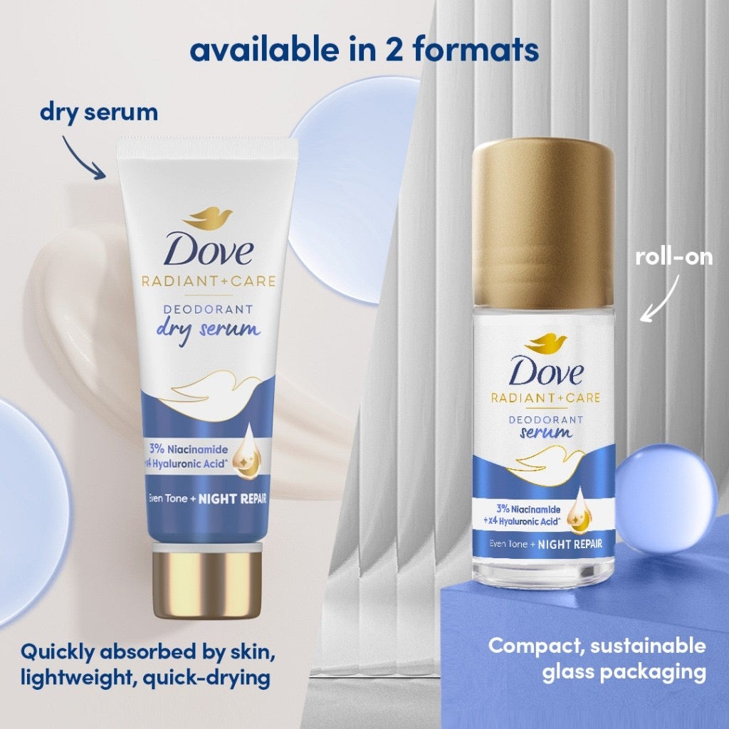 Radiant + Care Deo Dry Serum Night Repair 45ml