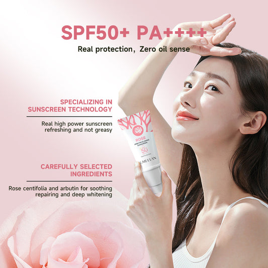 Rose Arbutin Brightening Sunscreen SPF50+ PA++++ Long-lasting Protection 30g