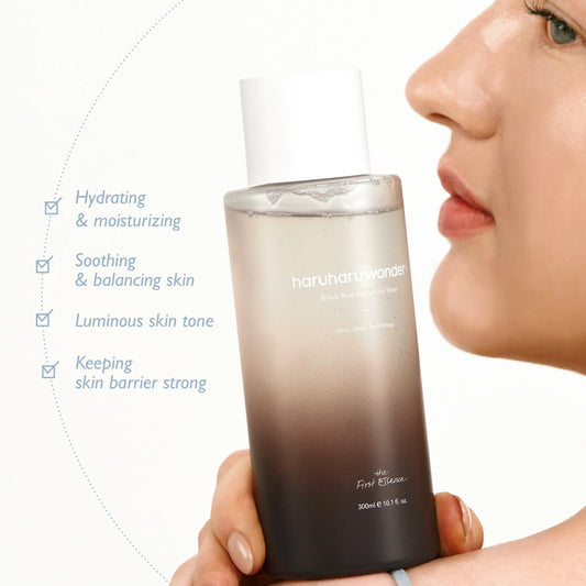 Black Rice Hyaluronic Toner First Essence Serum (For Sensitive Skin) 300ml