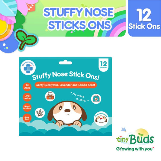 Stuffy Nose Stick Ons (12 stickers)
