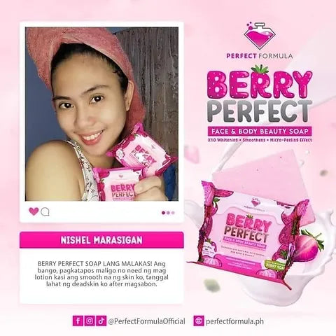 Berry Perfect Face and Body Beauty Soap 100g