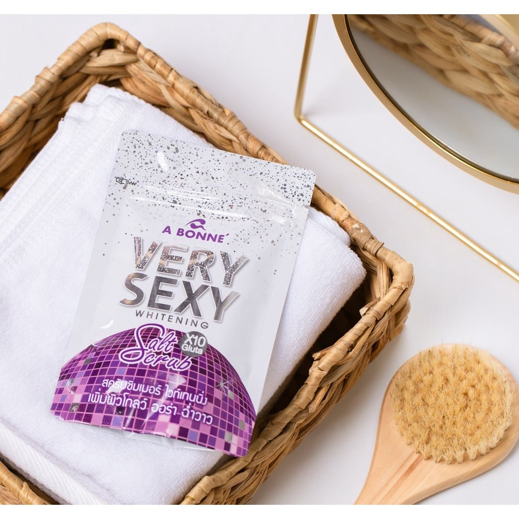 Very Sexy Whitening Salt Scrub 120g - La Belleza AU Skin & Wellness
