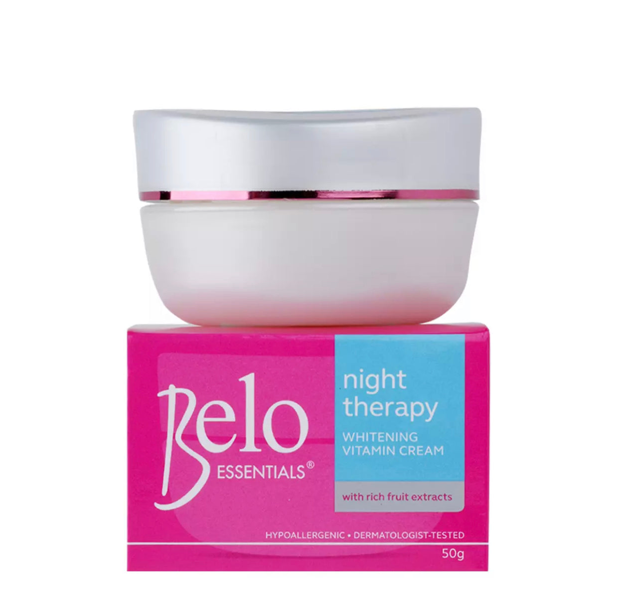 Belo Essentials Night Theraphy Whitening Vitamin Cream 50g - La Belleza AU Skin & Wellness