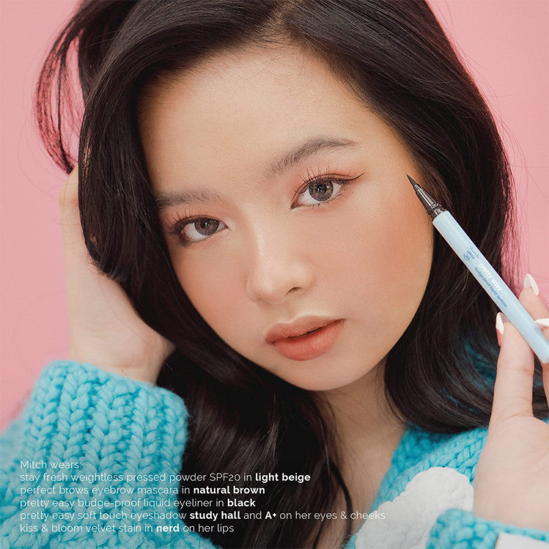 Generation Happy Skin Pretty Easy Budge-Proof Liquid Eyeliner (Black) - La Belleza AU Skin & Wellness