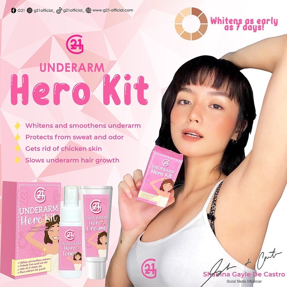 G21 Underarm Hero Kit | La Belleza AU Skin & Wellness