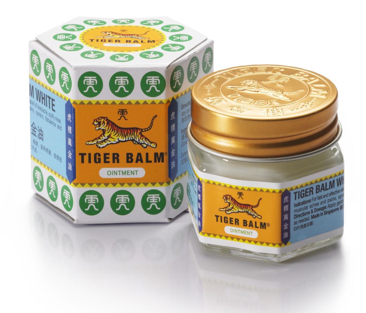 Tiger Balm White Ointment 19g - La Belleza AU Skin & Wellness