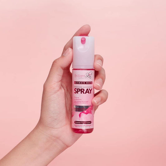 Brilliant Skin Ultimate White Underarm Deodorant Spray 60ml - La Belleza AU Skin & Wellness