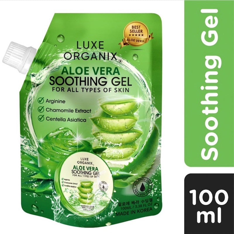 aloe vera soothing gel 100 Aloe Vera Soothing Gel Sachet 100ml