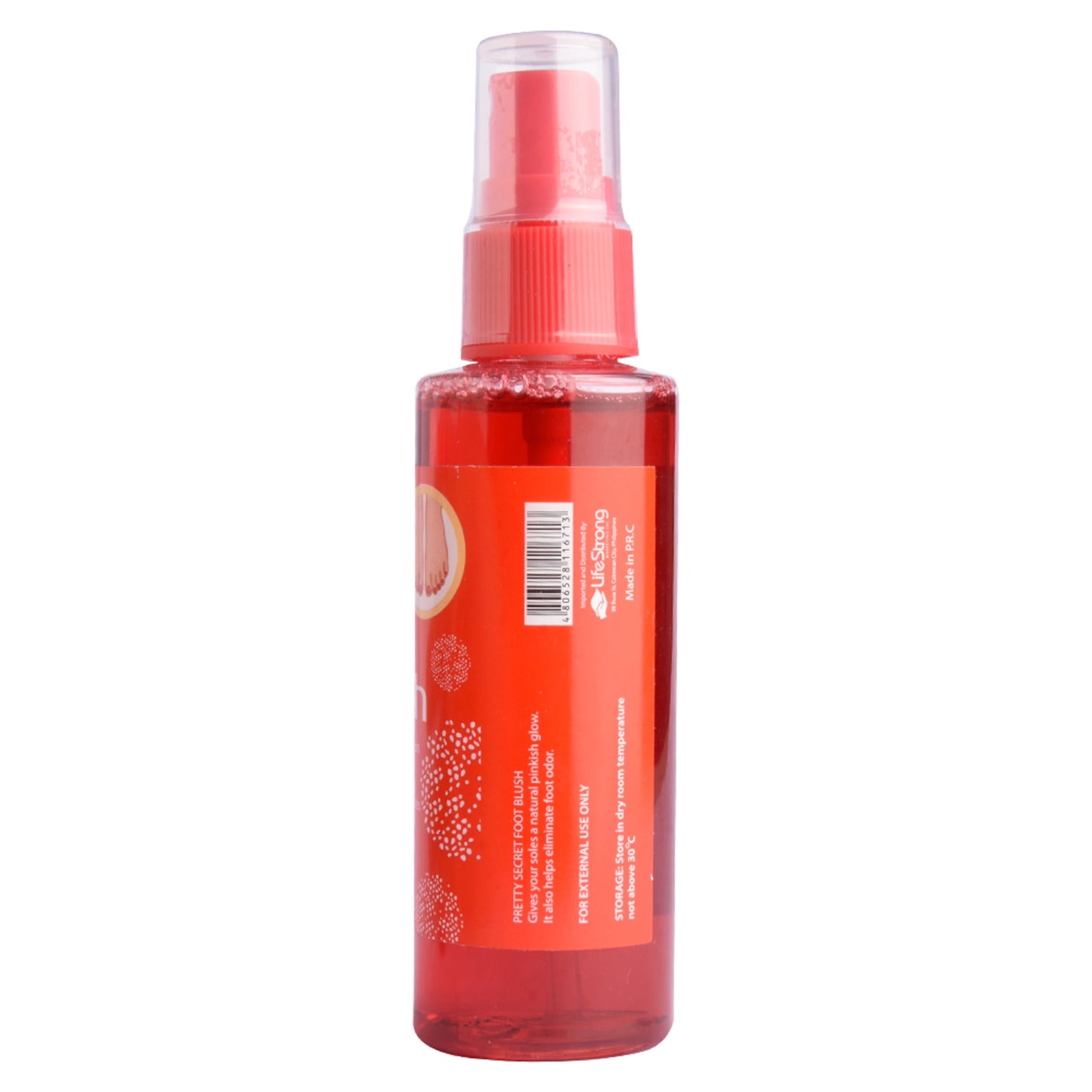 PRETTY SECRET Foot Blush 60ml - La Belleza AU Skin & Wellness