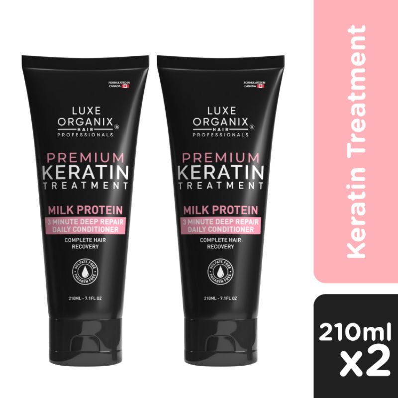 B1T1 Luxe Organix Premium Keratin Daily Hair Treatment - La Belleza AU Skin & Wellness