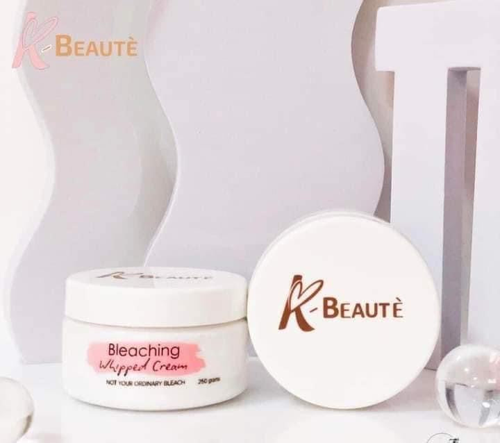 K Beaute Bleaching Whipped Cream 250g (New Lid Cover) | La Belleza