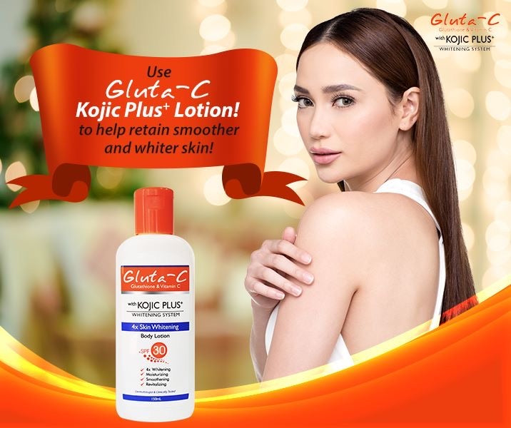 Gluta-C Glutathione & Vitamin C with Kojic Plus+ Whitening System Body Lotion 150ml - La Belleza AU Skin & Wellness