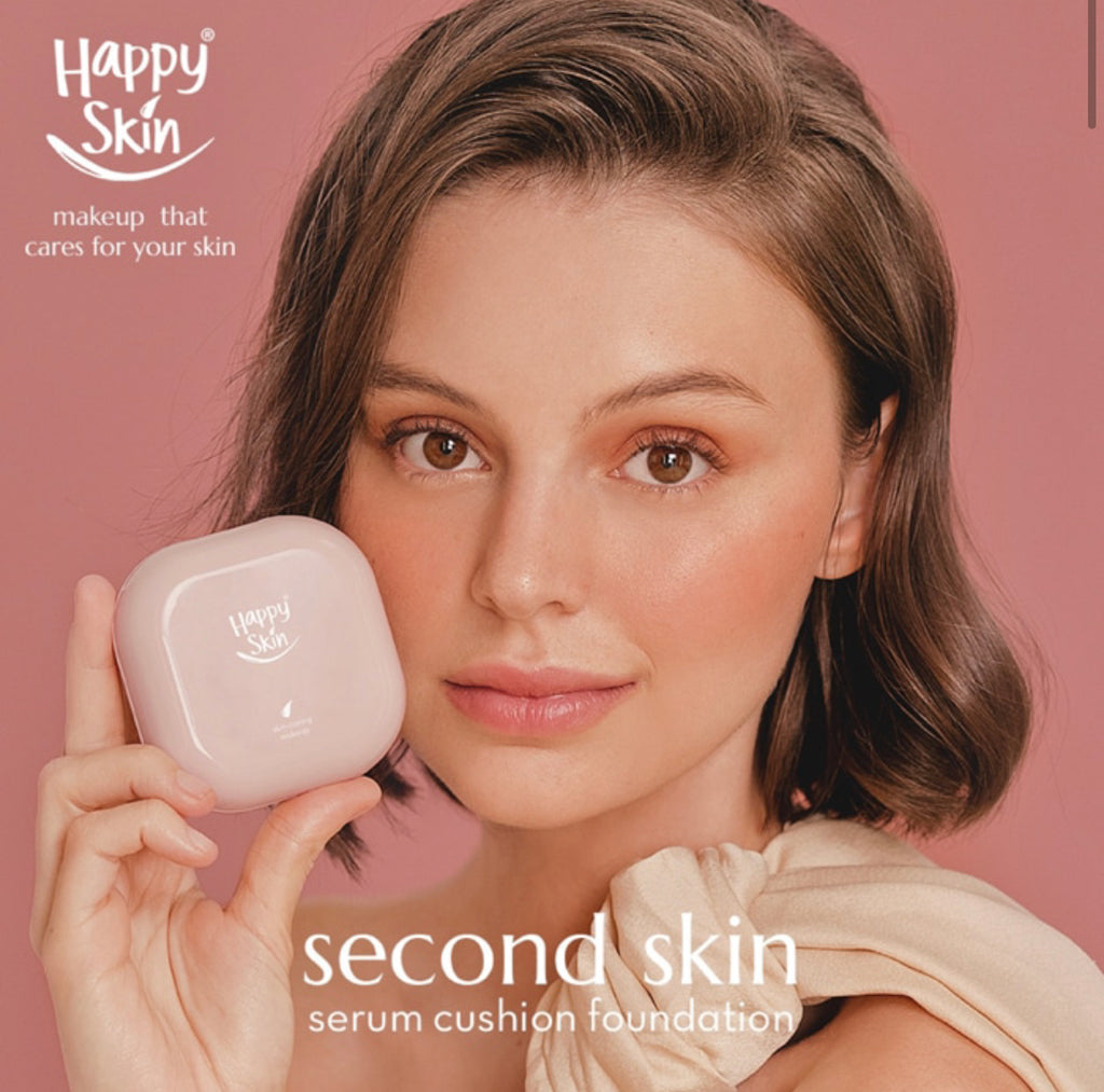 Happy Skin Second Skin Serum Cushion Foundation SPF 15 - La Belleza AU Skin & Wellness