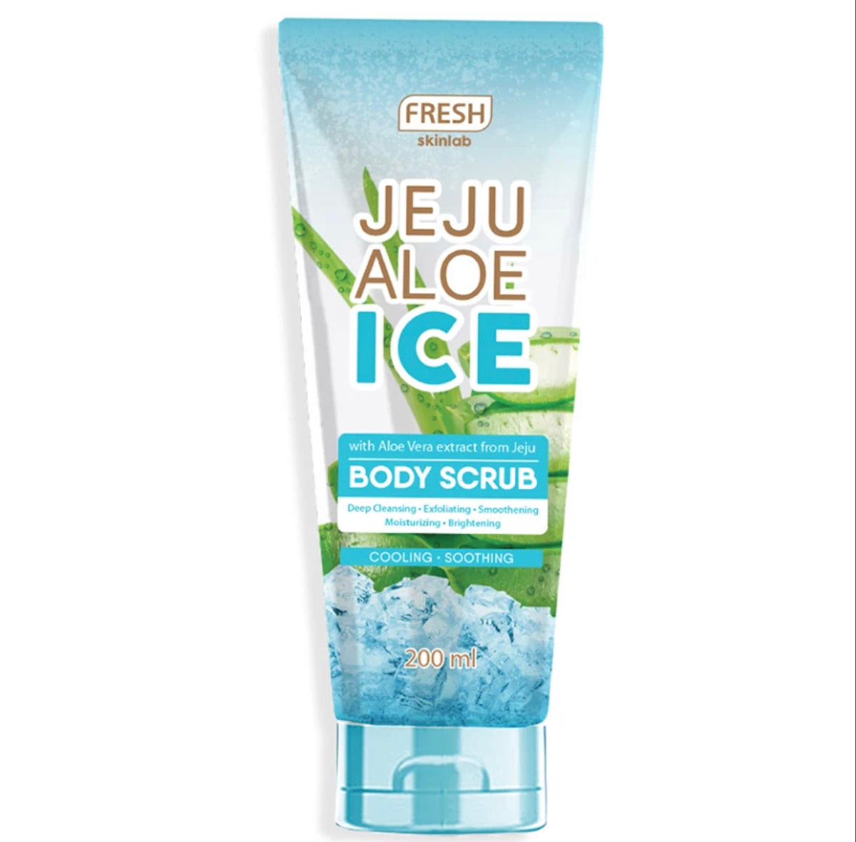 Jeju Aloe Ice Body Scrub 200ml