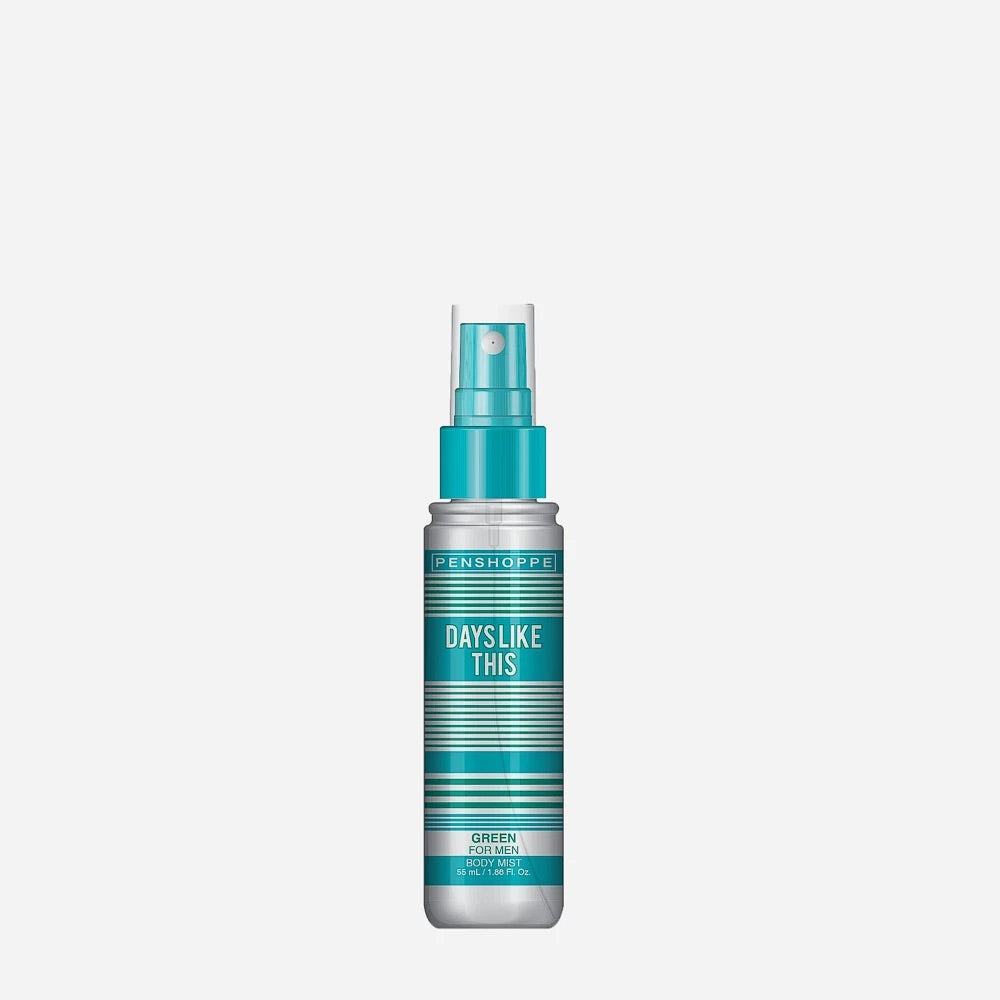 Penshoppe Days Like This Green Body Mist 55ml - La Belleza AU Skin & Wellness