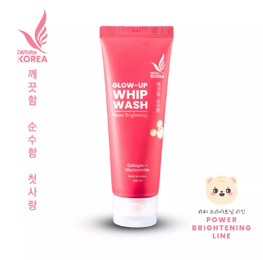 Iwhite Korea Glow-Up Whip Wash Power Brightening  100ml - La Belleza AU Skin & Wellness