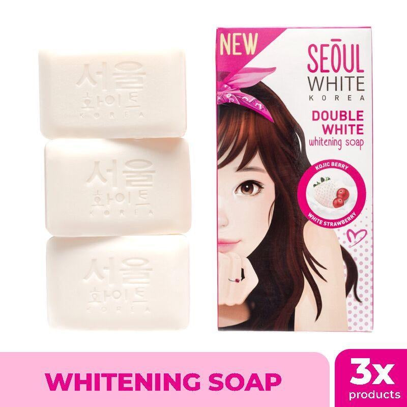 Seoul White Korea Whitening Bar Soap 3 x 90g La Belleza AU