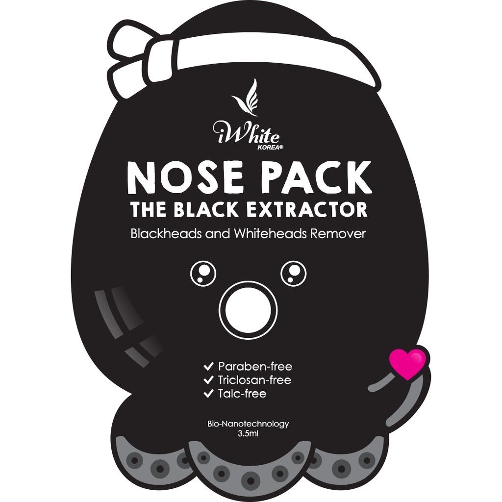 iwhite Korea Nose Pack The Black Extractor 3.5ml - La Belleza AU Skin & Wellness