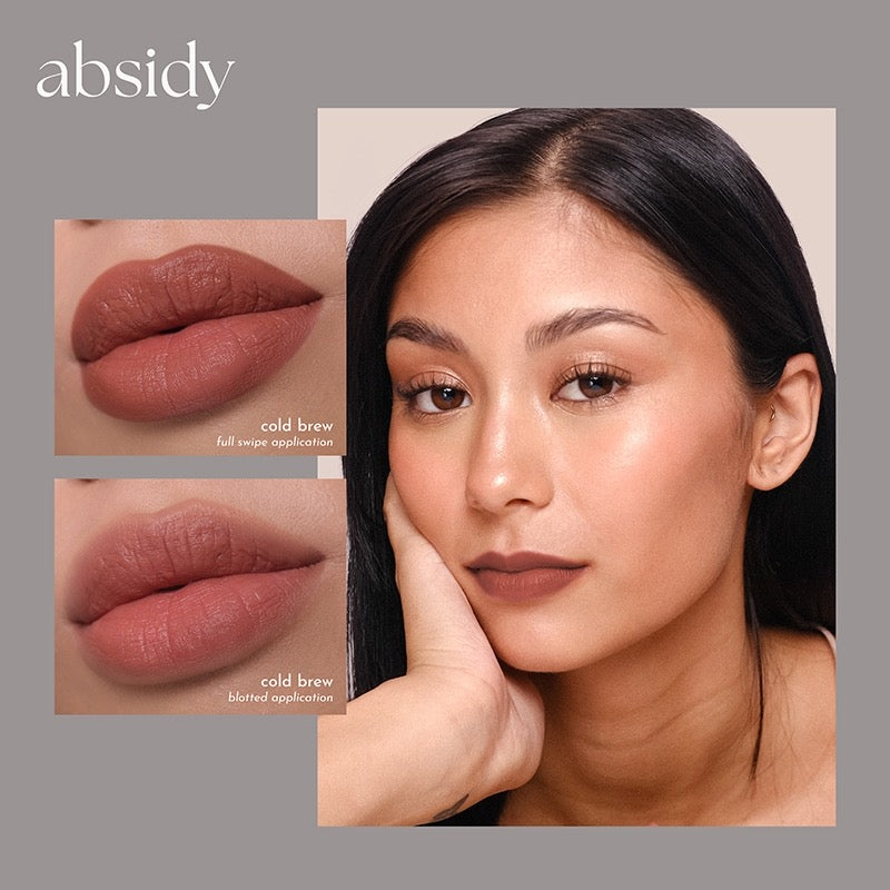 Absidy Cashmere Kiss Matte Lipstick | La Belleza AU Skin & Wellness