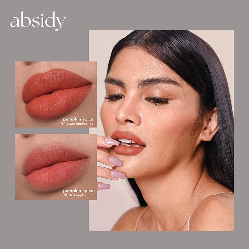 Absidy Cashmere Kiss Matte Lipstick | La Belleza AU Skin & Wellness