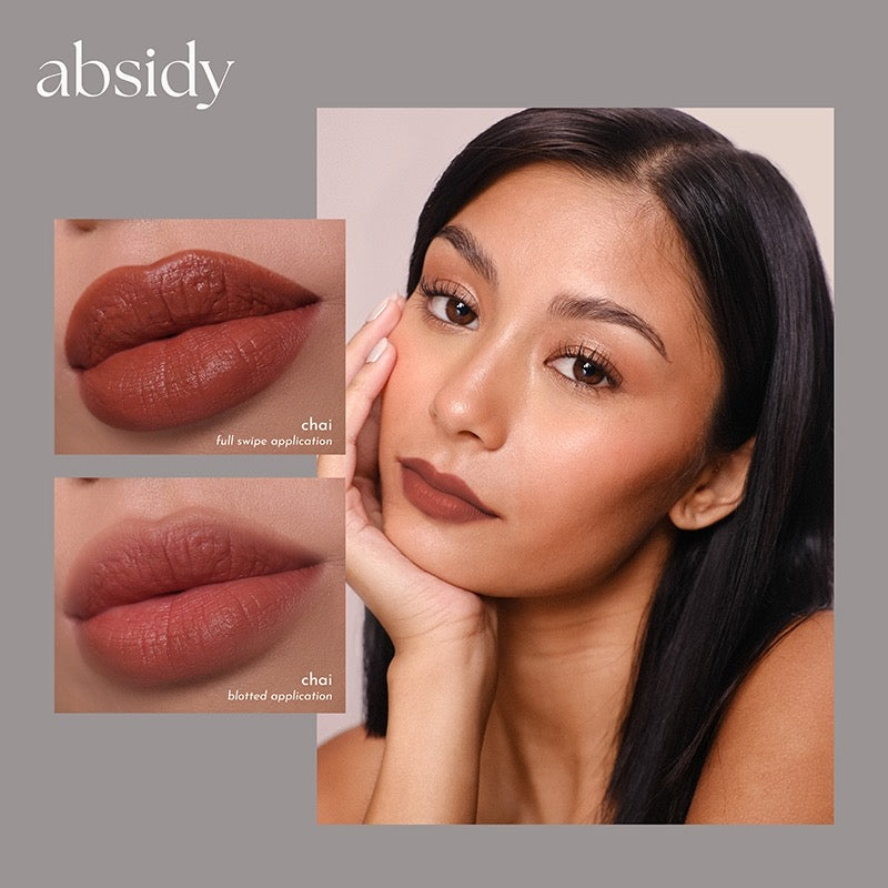 Absidy Cashmere Kiss Matte Lipstick | La Belleza AU Skin & Wellness