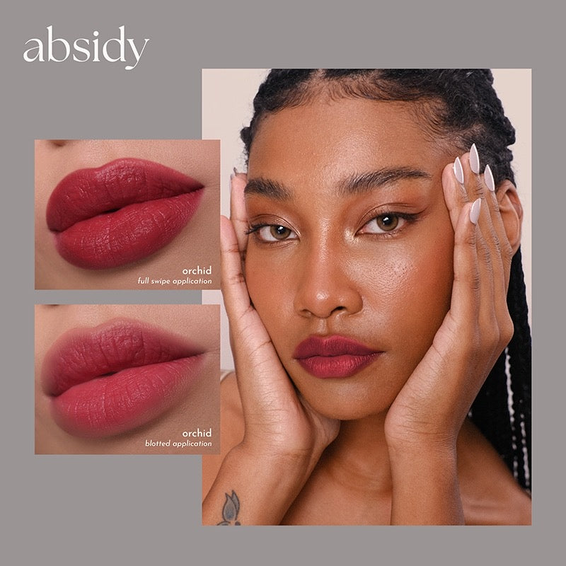Absidy Cashmere Kiss Matte Lipstick | La Belleza AU Skin & Wellness