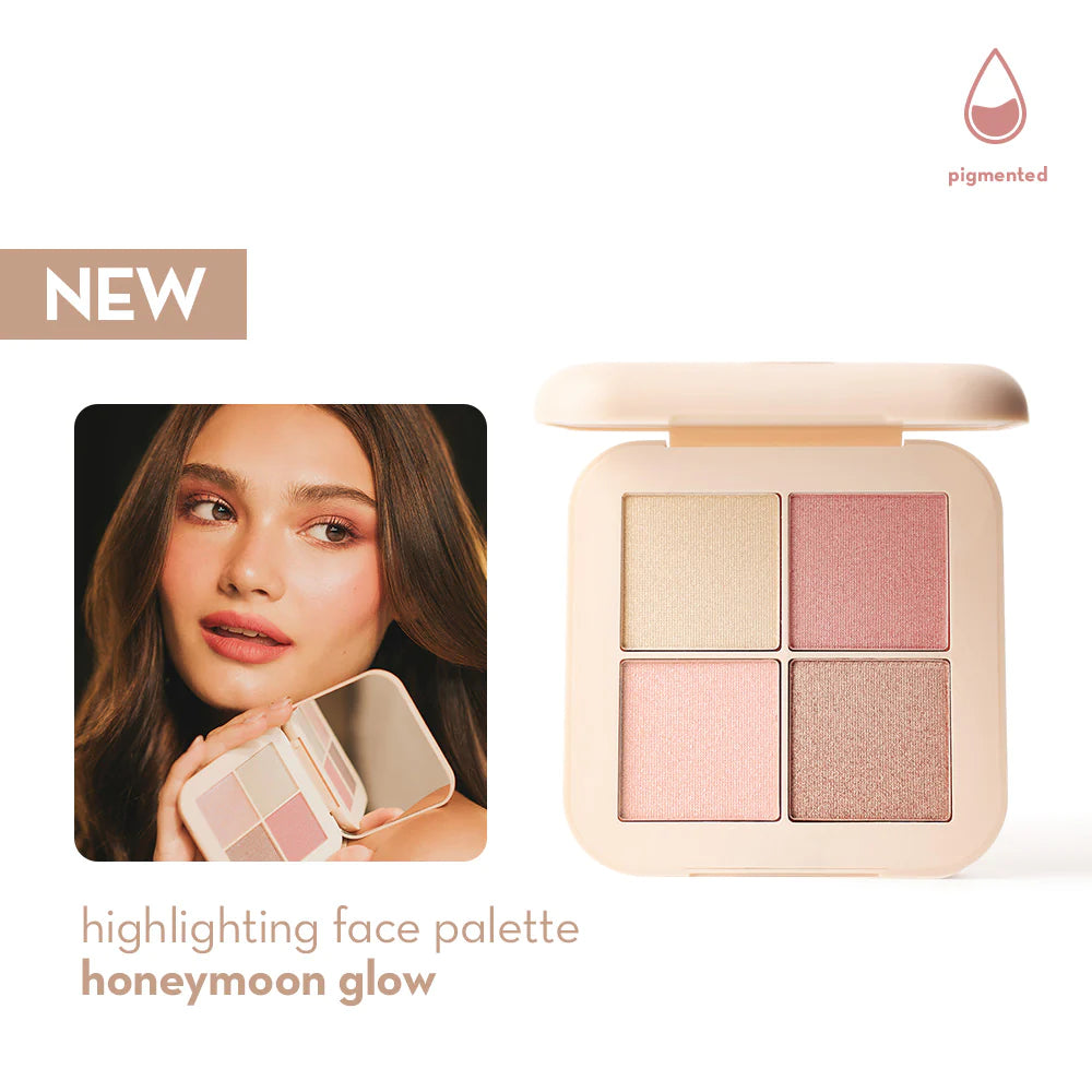 Off Duty Highlighting Face Palette - Honeymoon Glow
