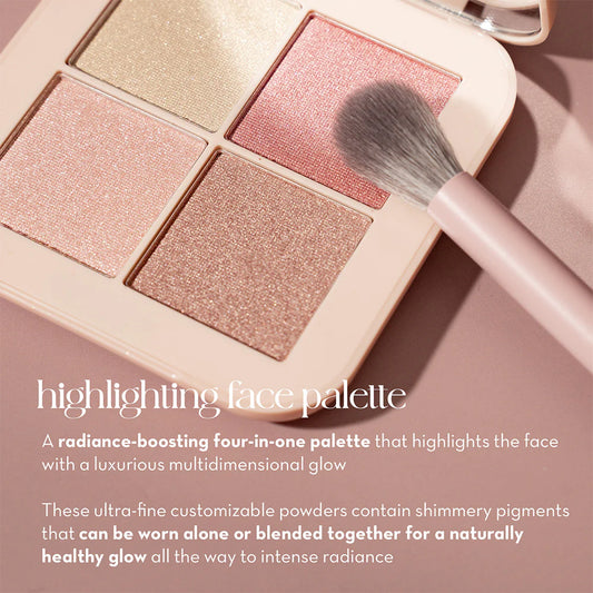 Off Duty Highlighting Face Palette - Honeymoon Glow