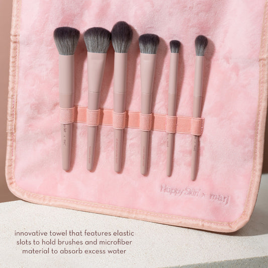 Marj Microfiber Brush Towel