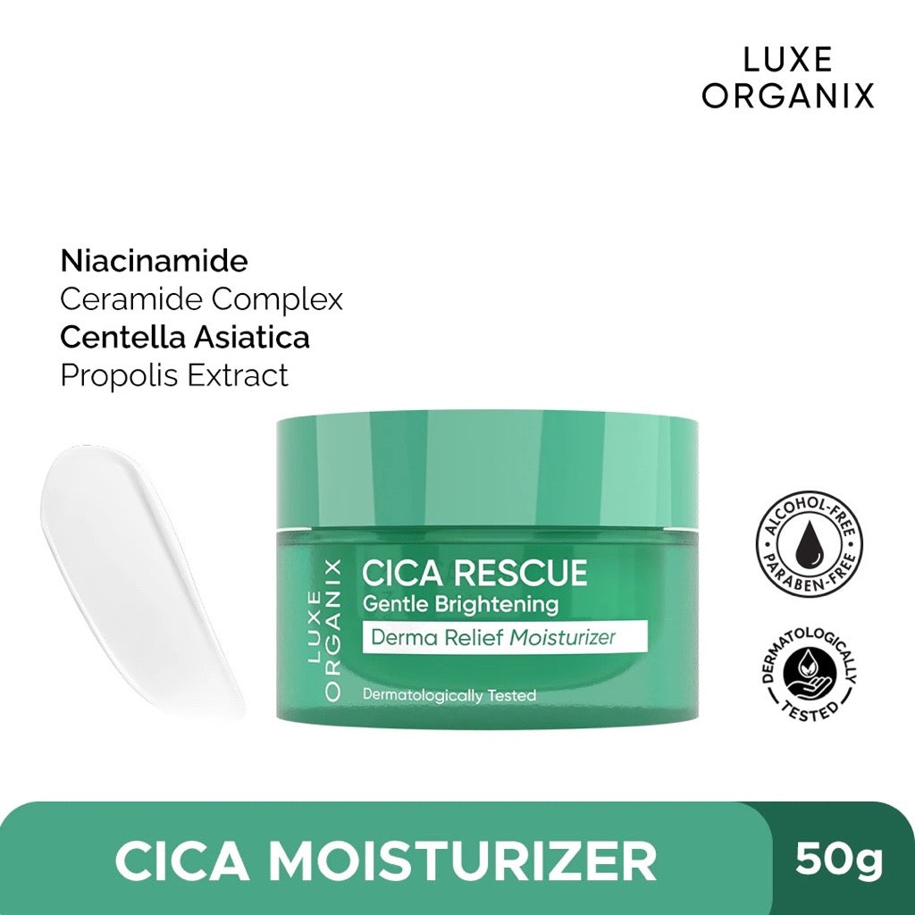 Cica Rescue Gentle Brightening Derma Relief Mositurizer 50g