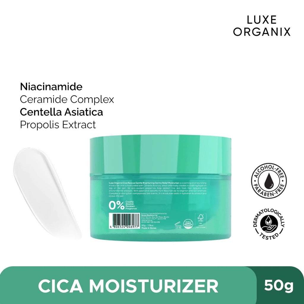 Cica Rescue Gentle Brightening Derma Relief Mositurizer 50g
