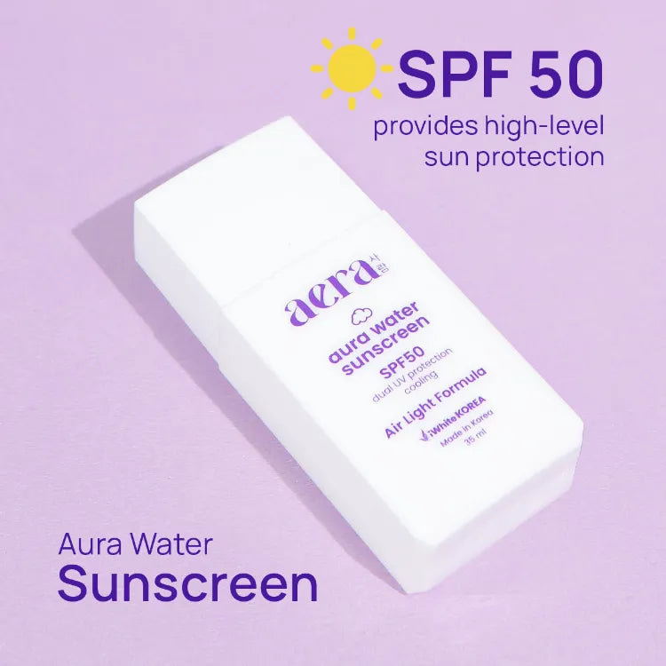 Aera x Bela Aura Water Sunscreen SPF50 50ml by IWhite Korea
