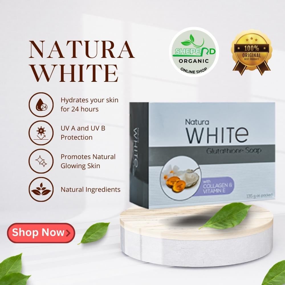 Natura White Soap 135g