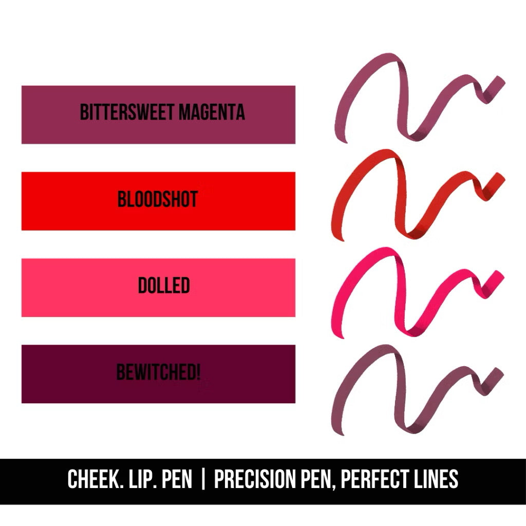 CHEEK. LIP. PEN