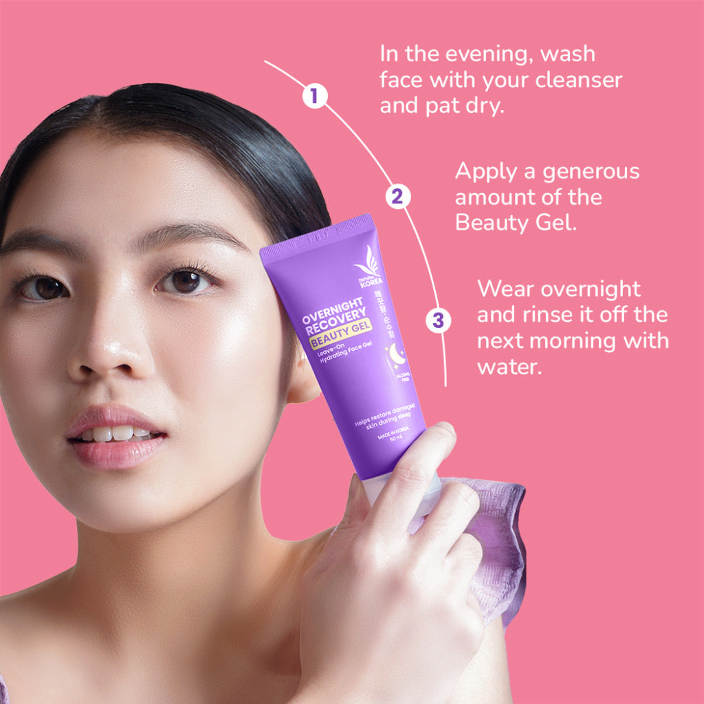 Overnight Recovery Beauty Gel Tube 50ml