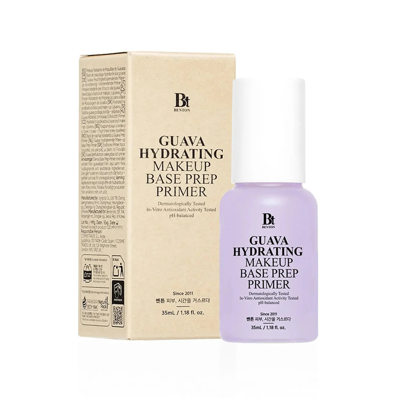 Benton Guava Hydrating Make Up Base Prep Primer 35ml