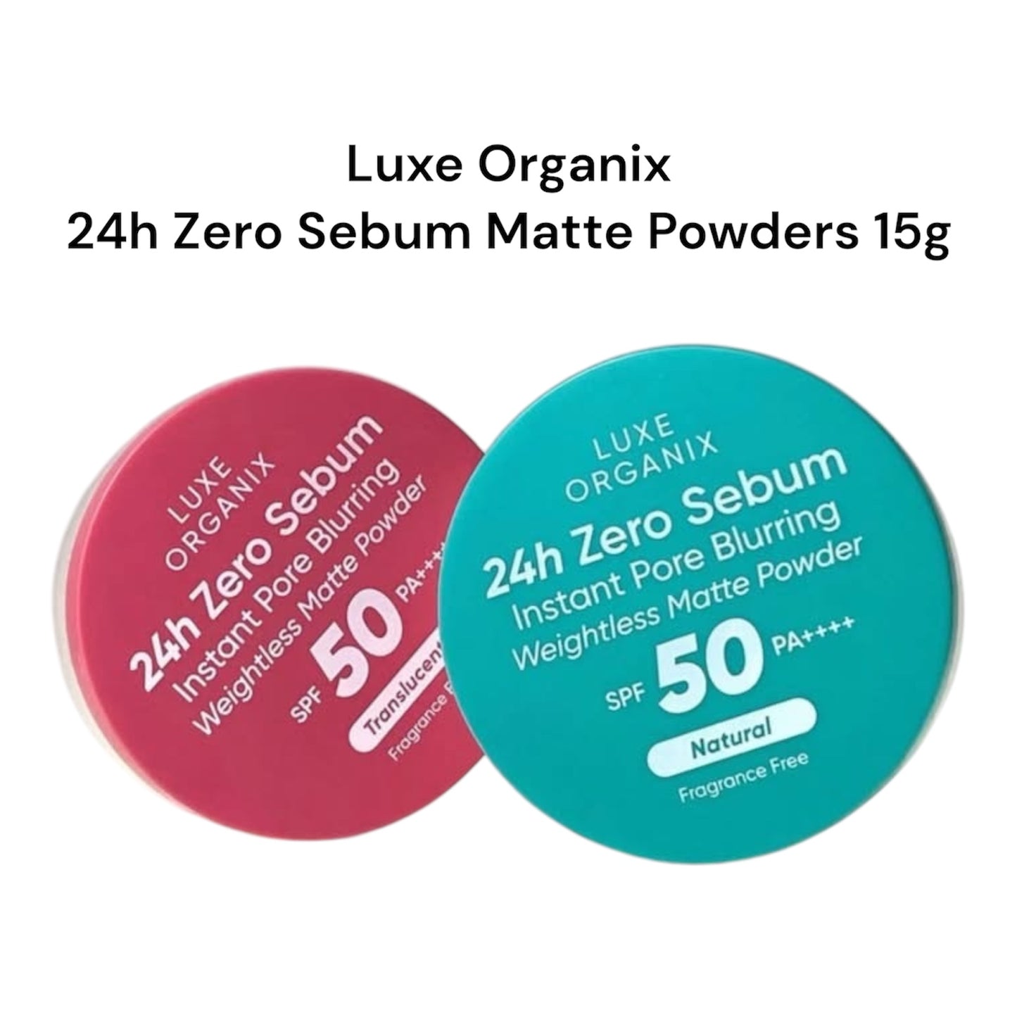 24H Zero Sebum Instant Pore Blurring Weightless Matte Powder SPF50 15g