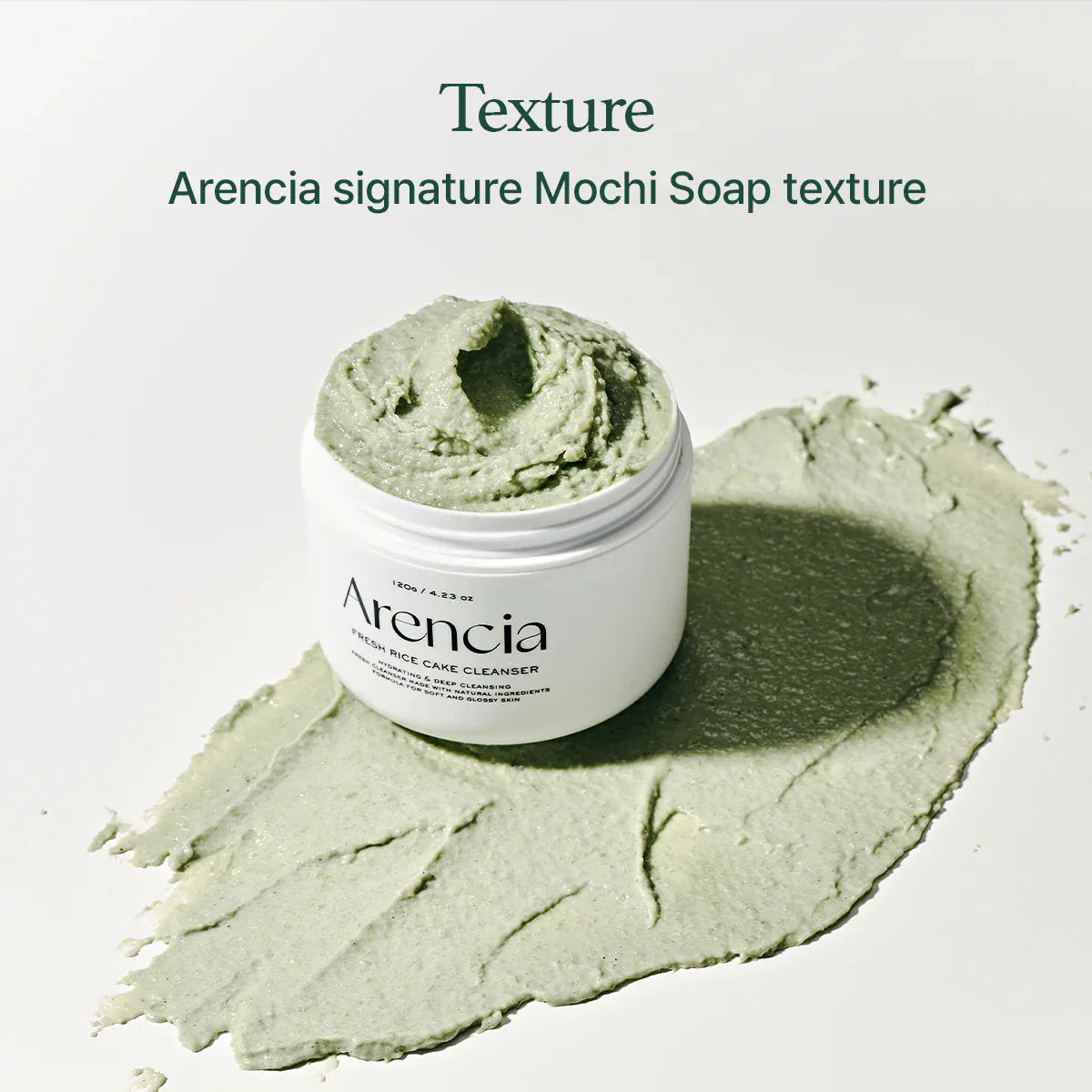 Fresh Green Rice Mochi Cleanser - 120g
