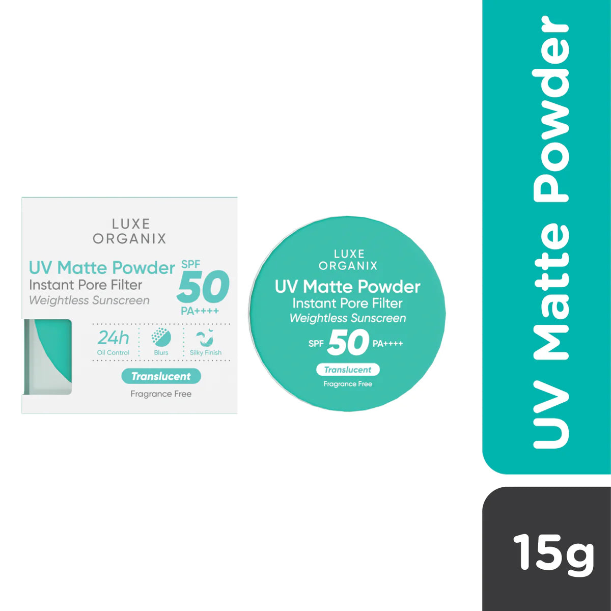 24H Zero Sebum Instant Pore Blurring Weightless Matte Powder SPF50 15g