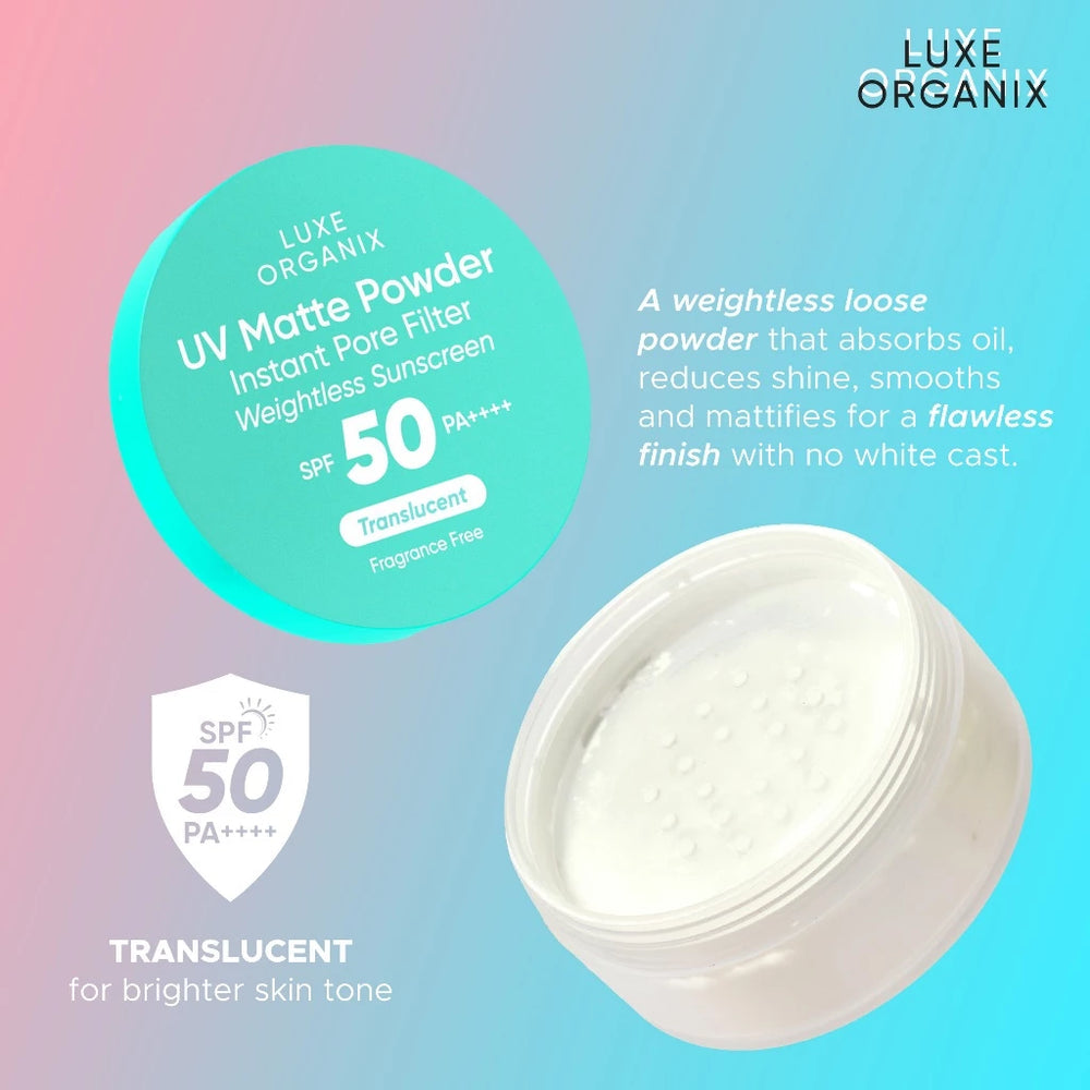 24H Zero Sebum Instant Pore Blurring Weightless Matte Powder SPF50 15g