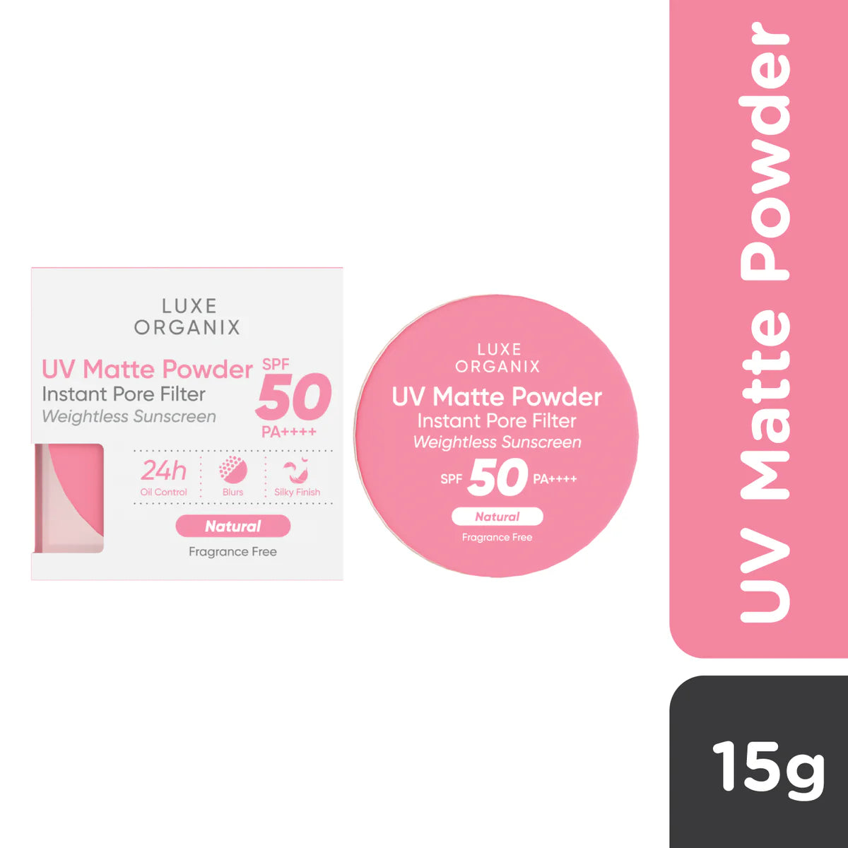 24H Zero Sebum Instant Pore Blurring Weightless Matte Powder SPF50 15g