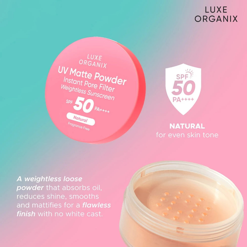 24H Zero Sebum Instant Pore Blurring Weightless Matte Powder SPF50 15g