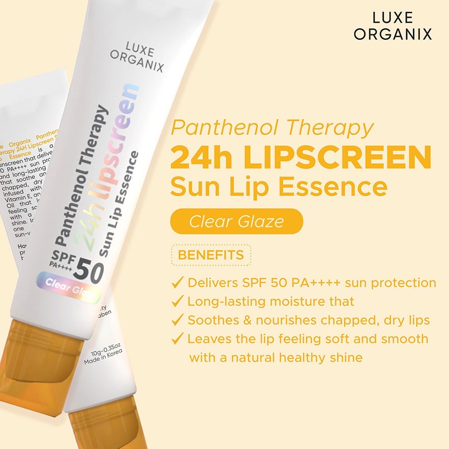 Luxe Organix Panthenol Therapy 24h Lip Serum Tinted Lip Essence