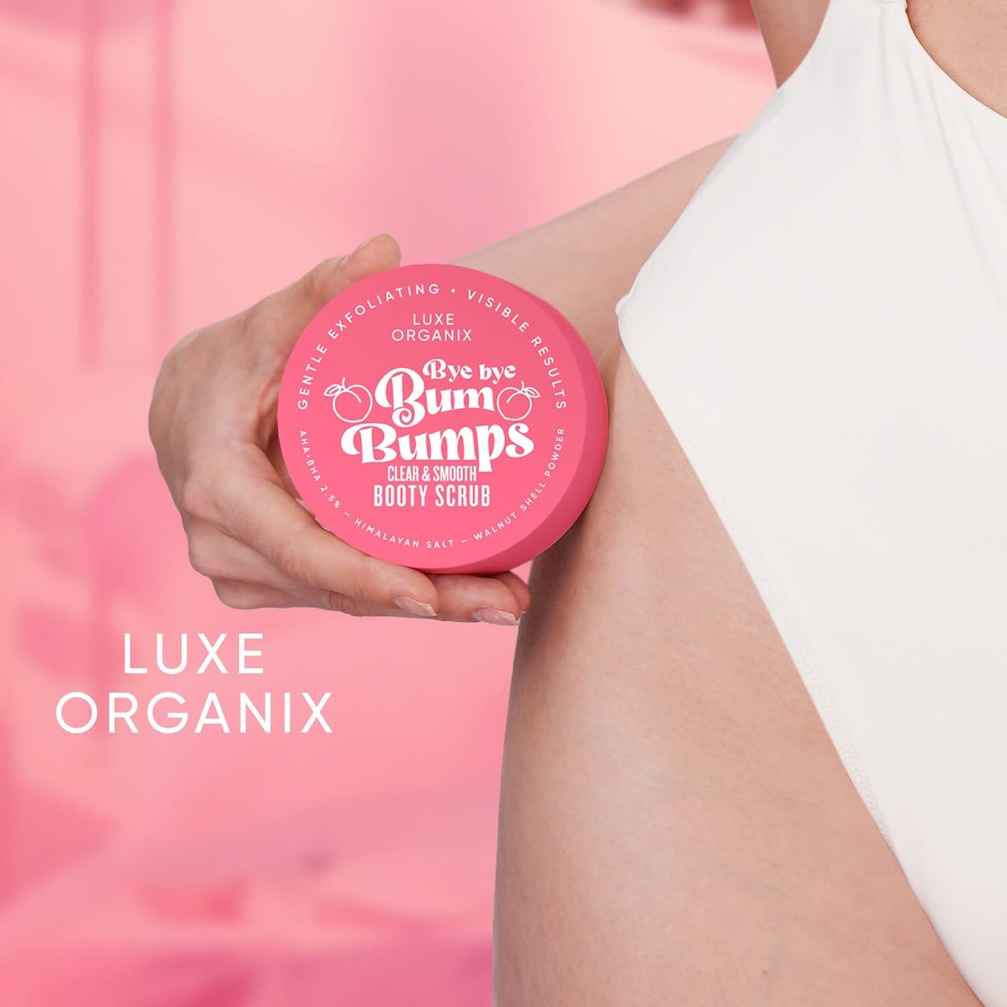 Luxe Organix Bum Bumps Booty Cream | Booty Scrub 285g