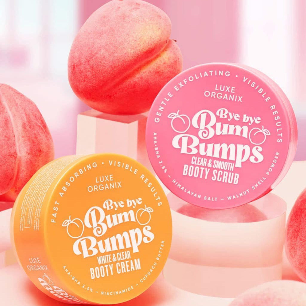 Luxe Organix Bum Bumps Booty Cream | Booty Scrub 285g