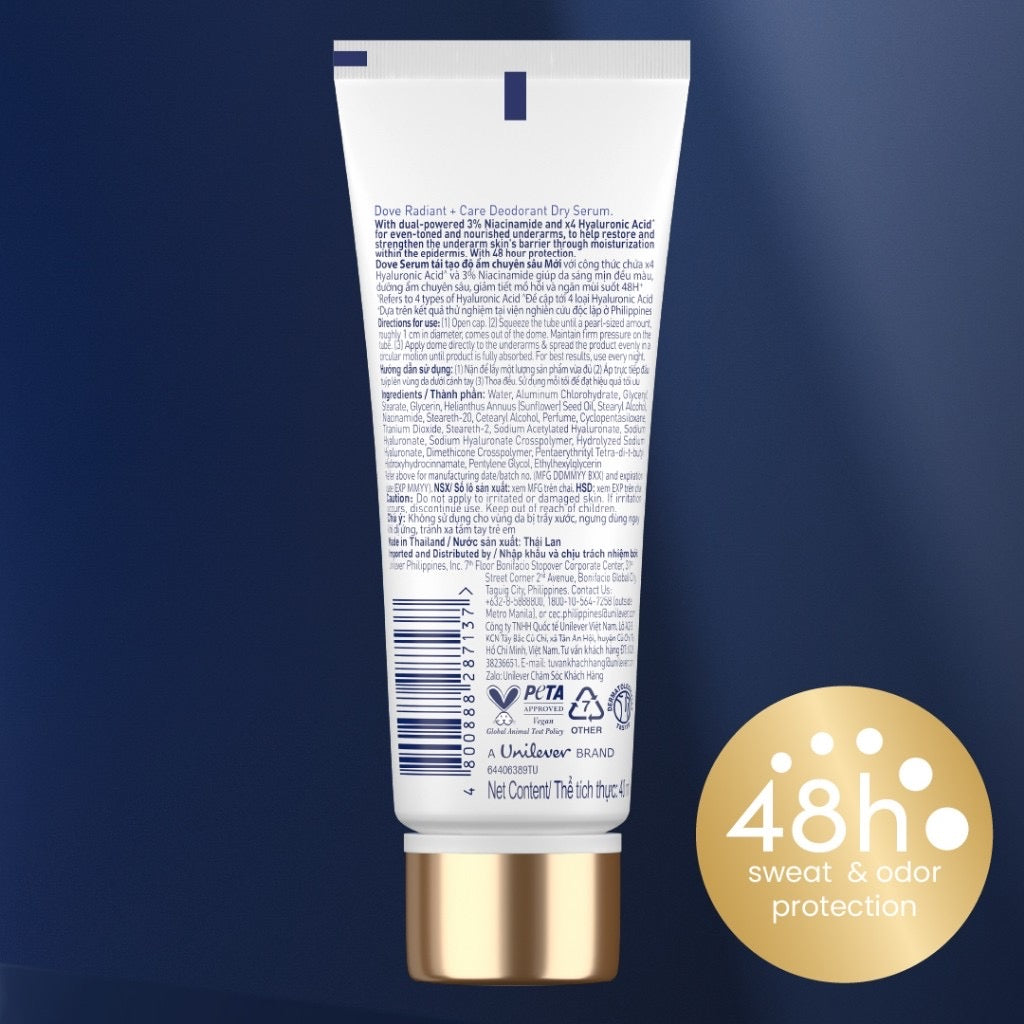Radiant + Care Deo Dry Serum Night Repair 45ml