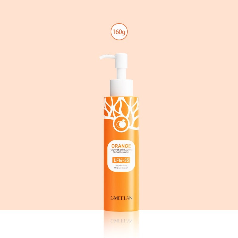 Orange Enzymes Exfoliating Brightening Gel Deep Clean Blackhead Removal 160g