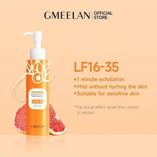 Orange Enzymes Exfoliating Brightening Gel Deep Clean Blackhead Removal 160g