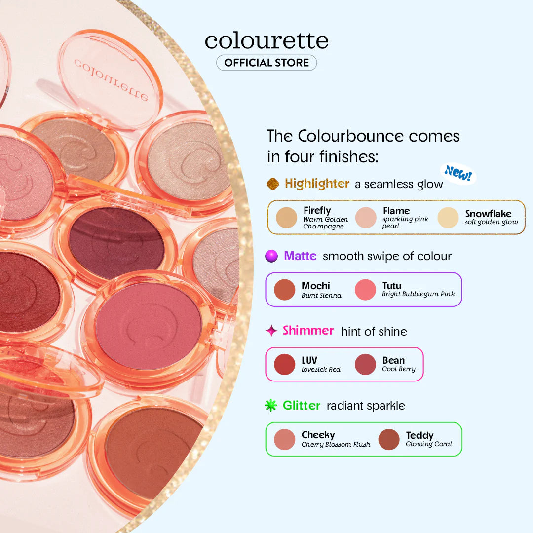Colourbounce Jelly-to-Powder Blush | Highlighter 5g