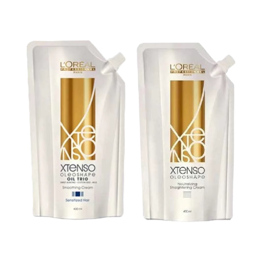 X-Tenso Straightener Set for Sensitive Hair (400ml x 2)